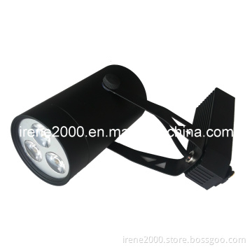 3W Black Round High Quality LED Track Light